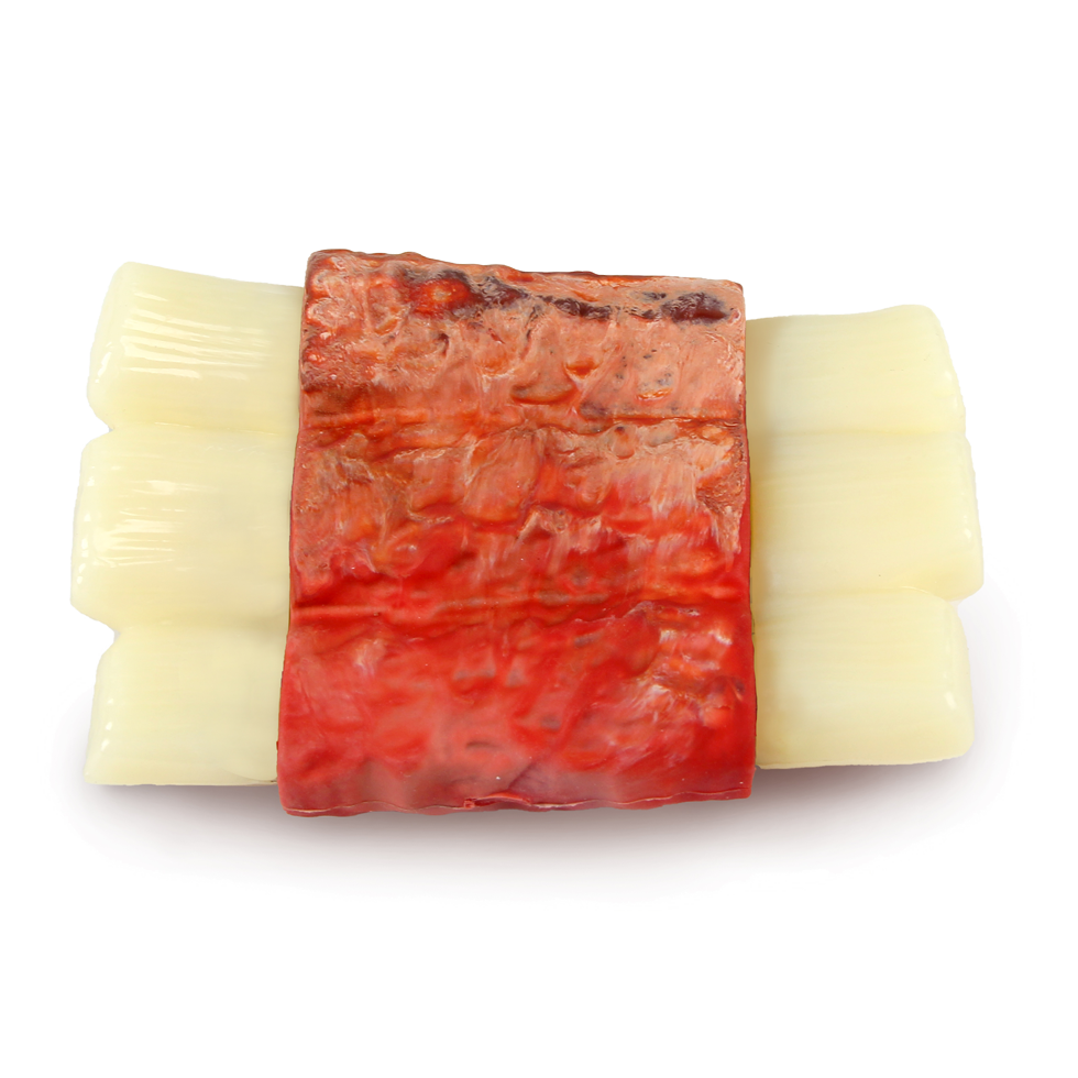 AFP Bone Appetit - Nylon & Rubber Mix Rib - Bacon Flavor In