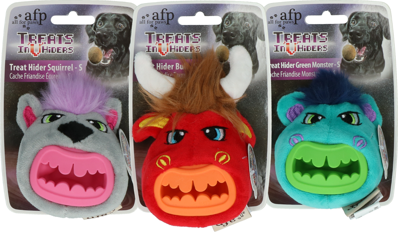 AFP Treats In "V" Hiders - Treat Hider Small Grüne Monster