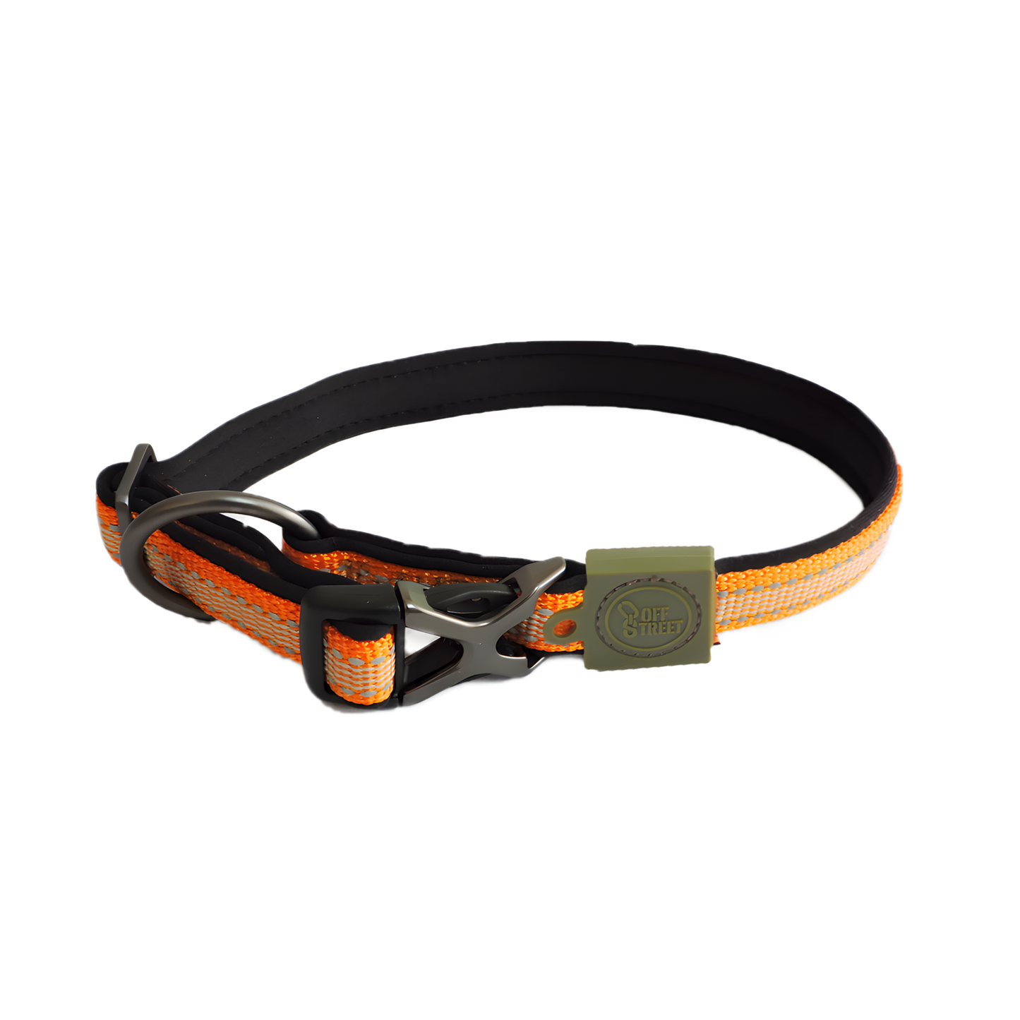 AFP Off Street - Dog Collar Mandarine L by Hoffreund