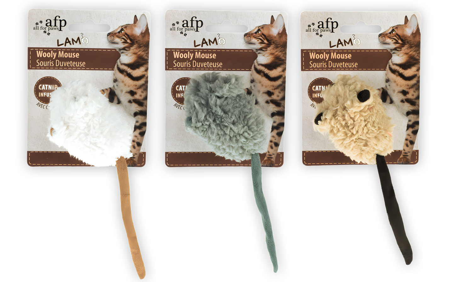 AFP Lambswool - Wooly Mouse by Hoffreund