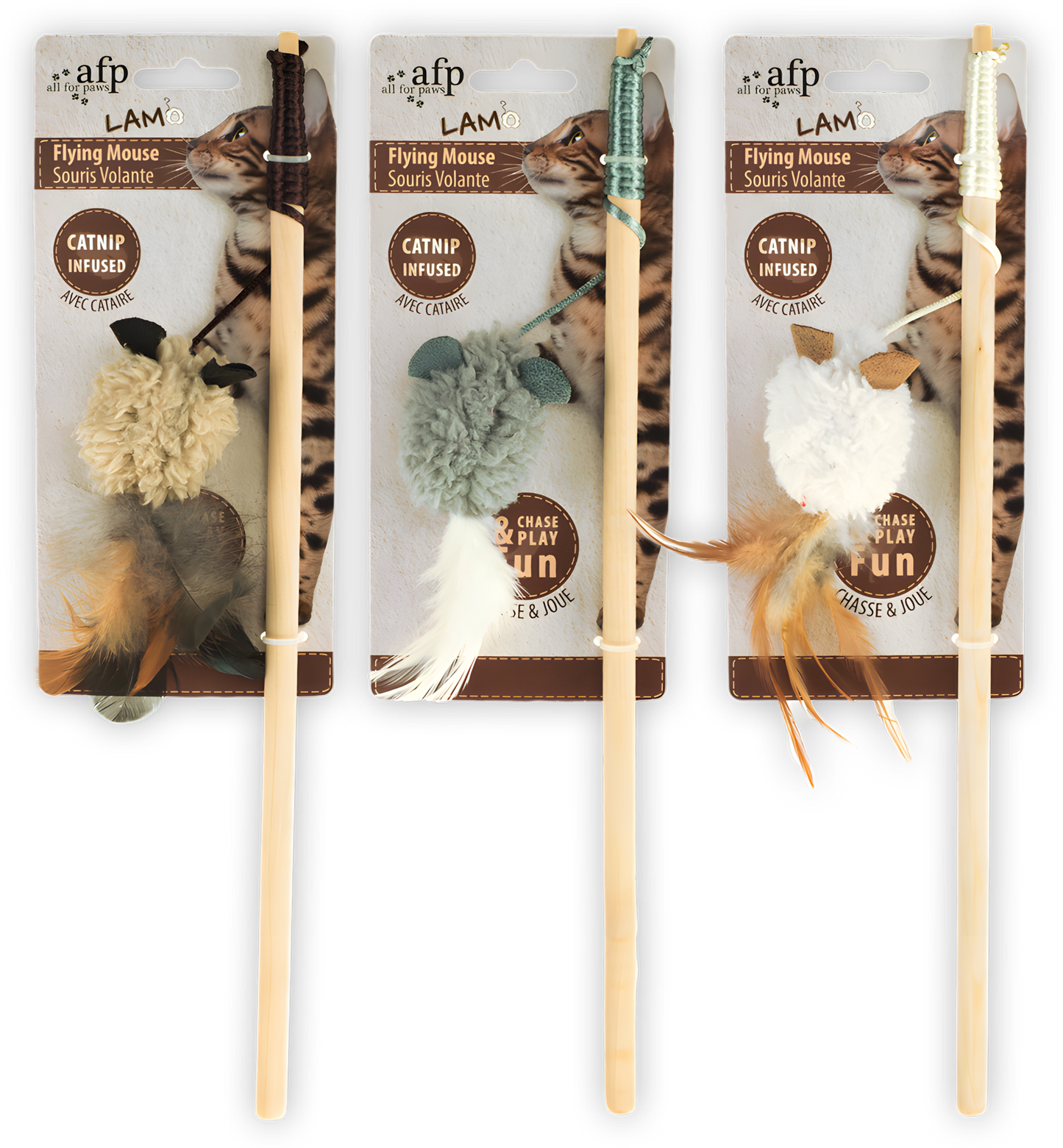 AFP Lambswool - Flying Mouse by Hoffreund
