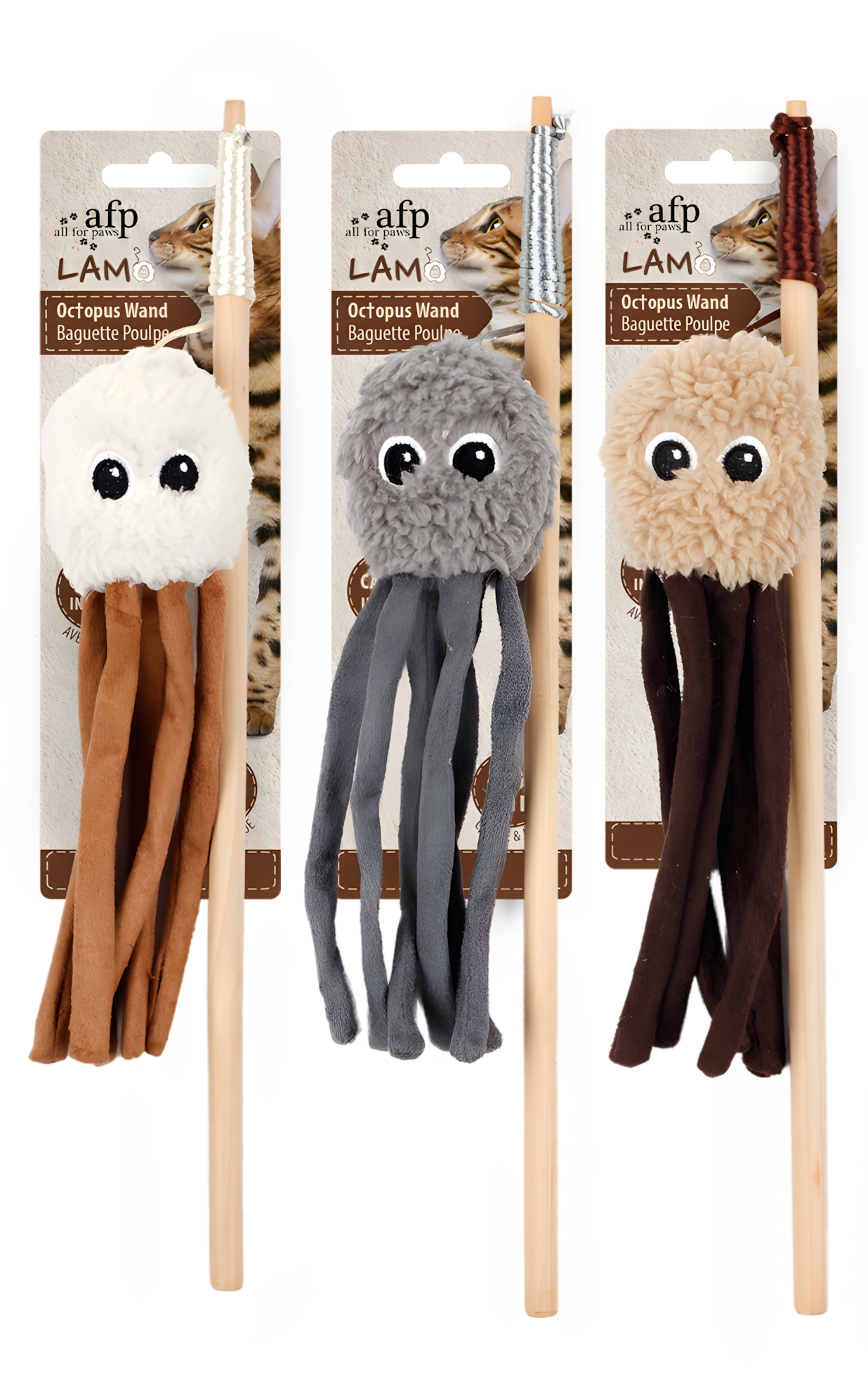AFP Lambswool - Octupus Wand by Hoffreund