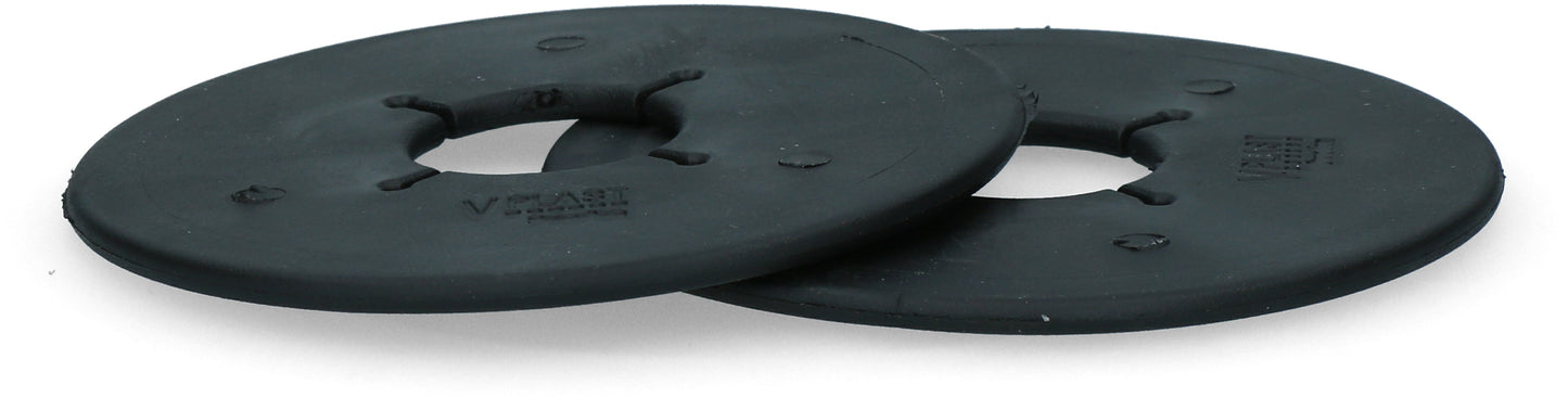 Gebisscheibe Pferd 90 mm Schwarz