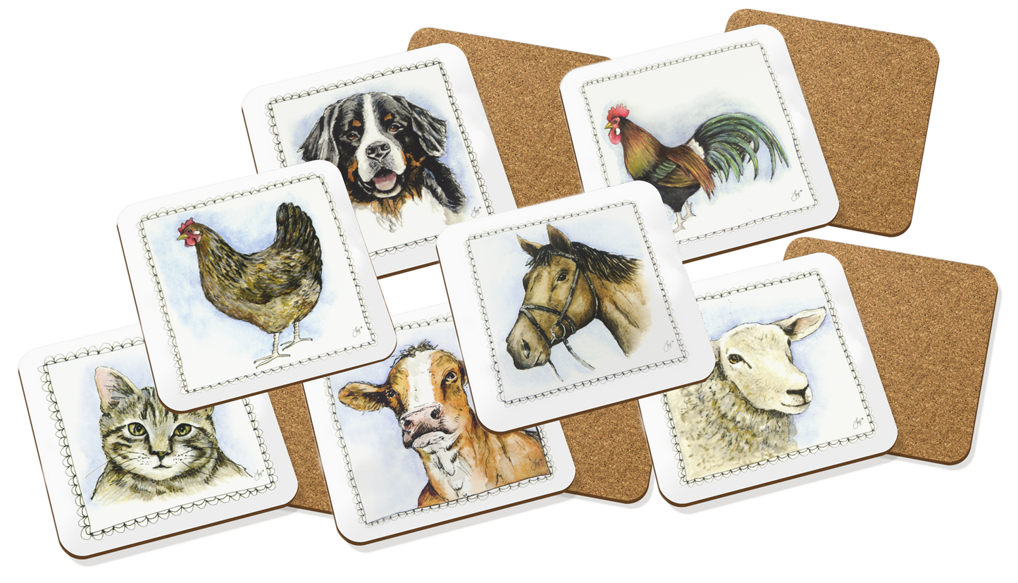 HofundZoo Untersetzer