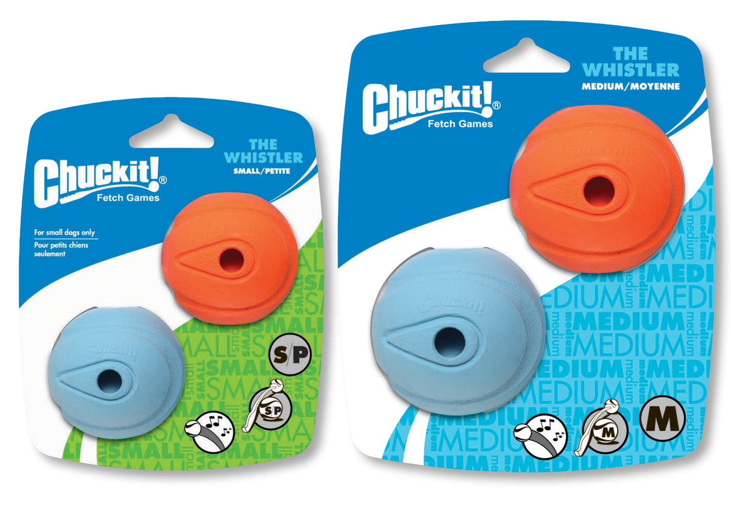 Chuckit! The Whistler M (2-pack)