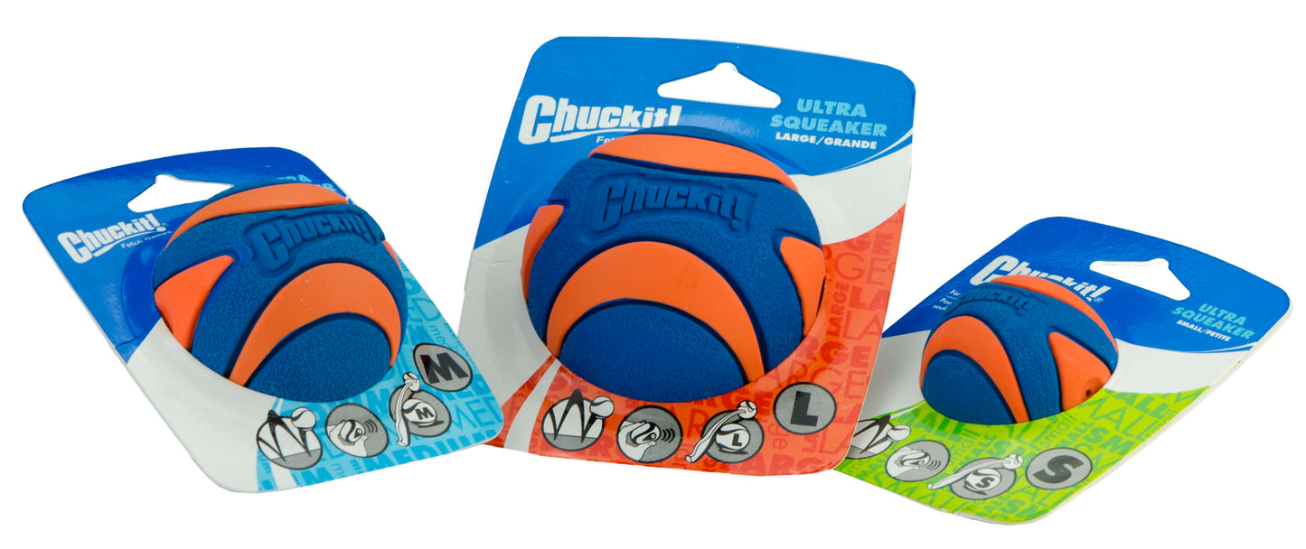 Chuckit! Ultra Squeaker Ball L (1-pack) by Hoffreund