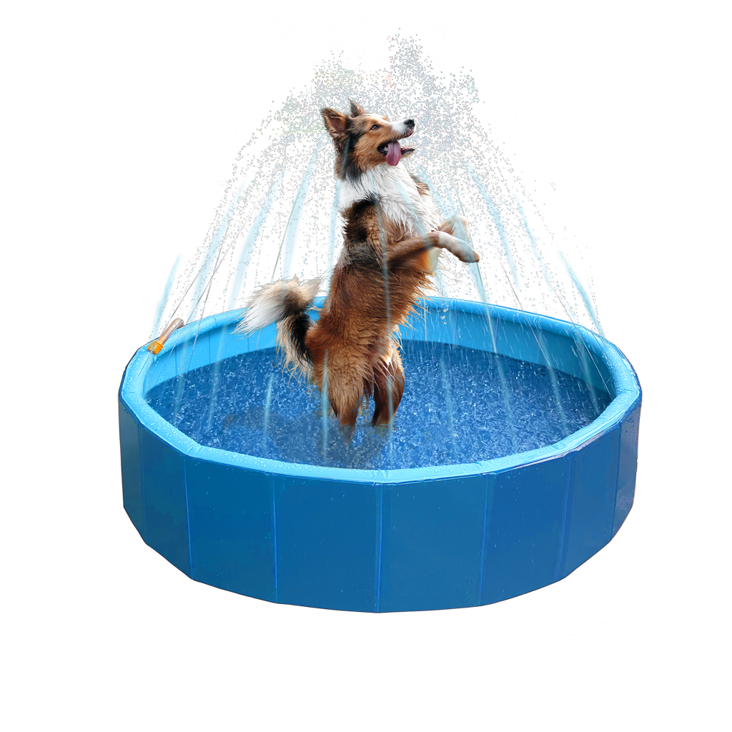 Coolpets Splash Sprinkler Pool