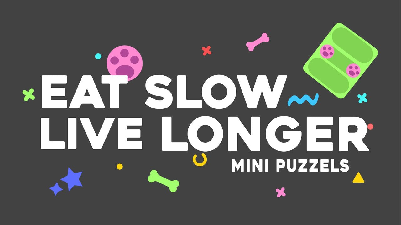 Eat Slow Live Longer Mini Puzzle Lush Jungle