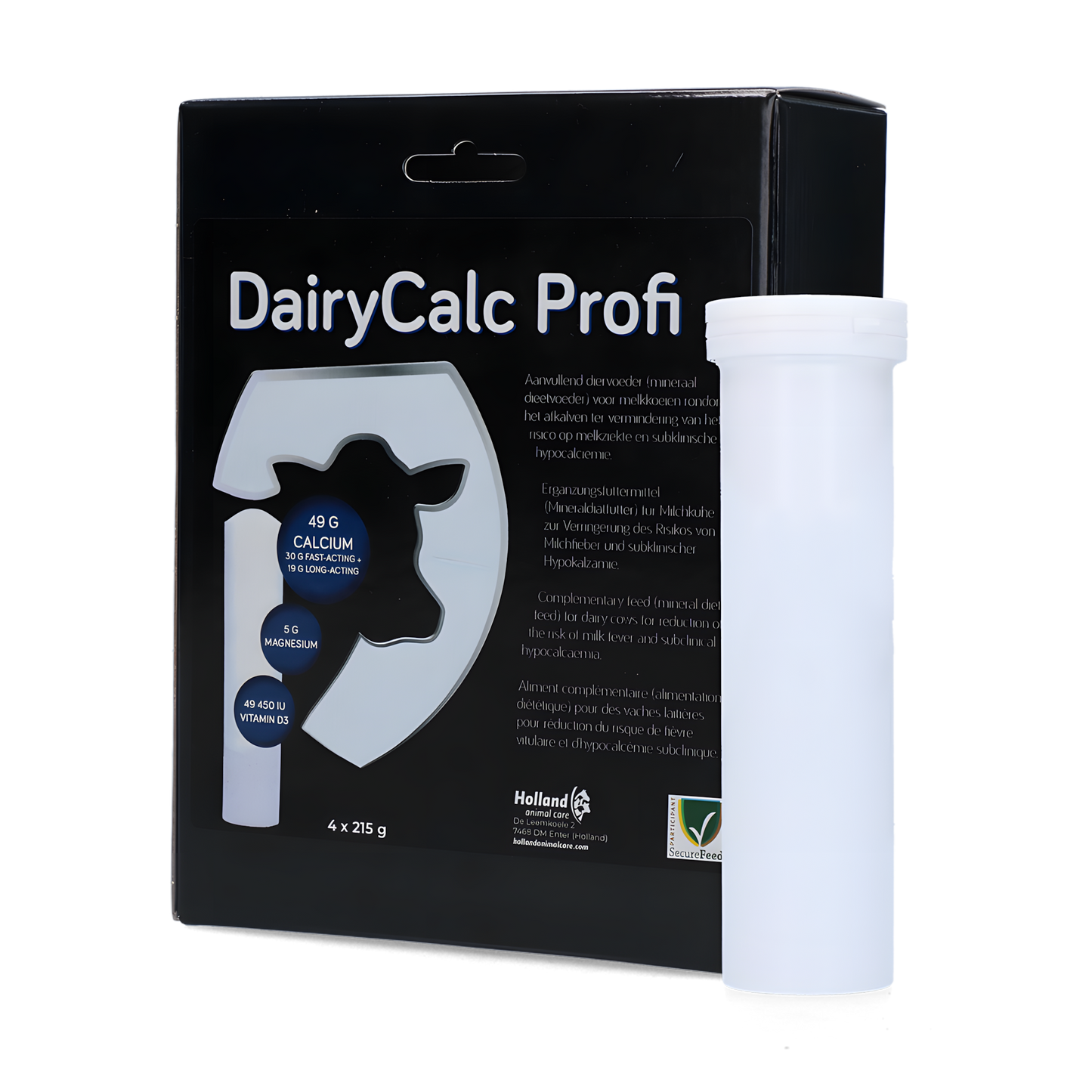 DairyCalc Profi Bolus (Mg & Vit. D3) 4 x 215 g by Hoffreund