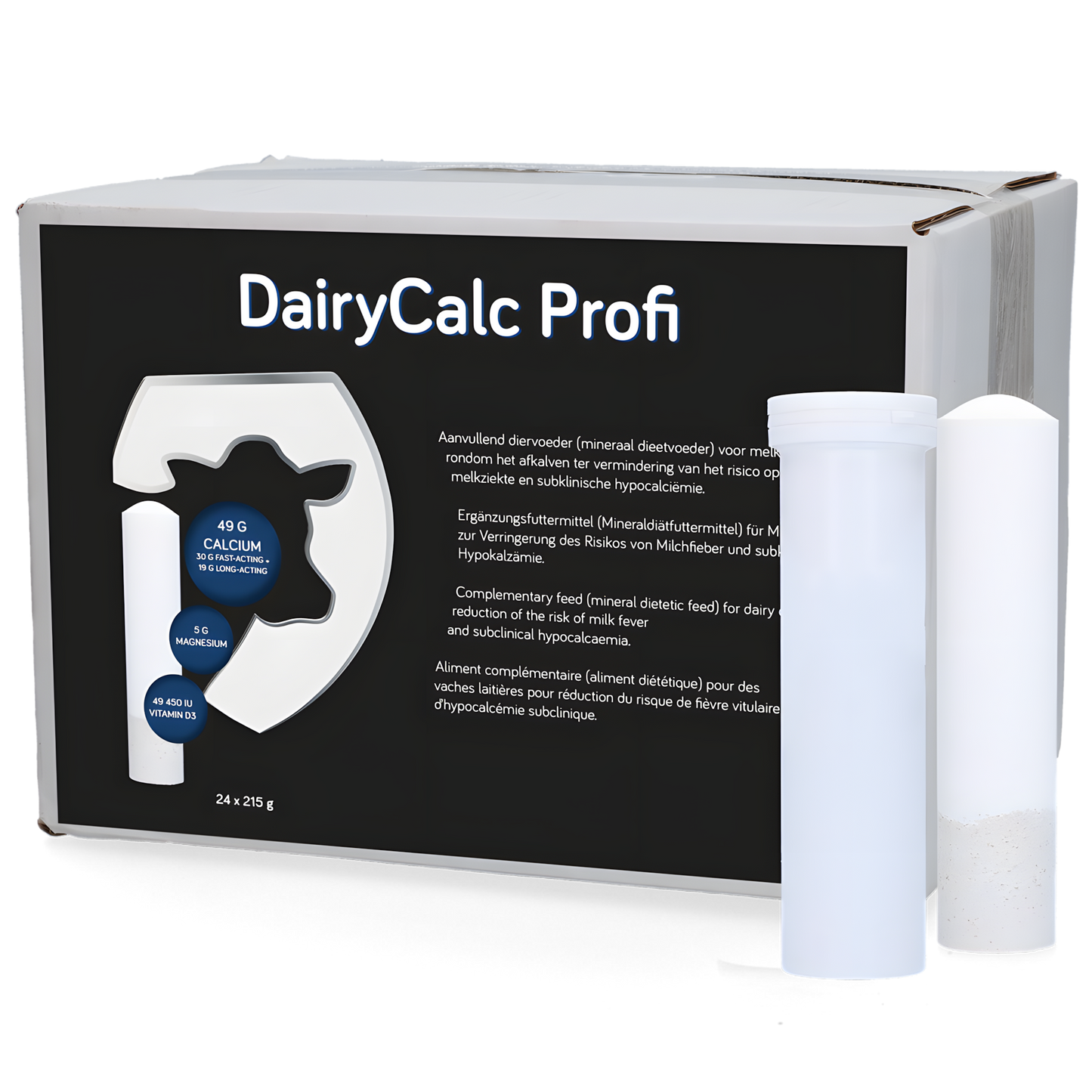 DairyCalc Profi Bolus (Mg & Vit. D3) 24 x 215 g by Hoffreund