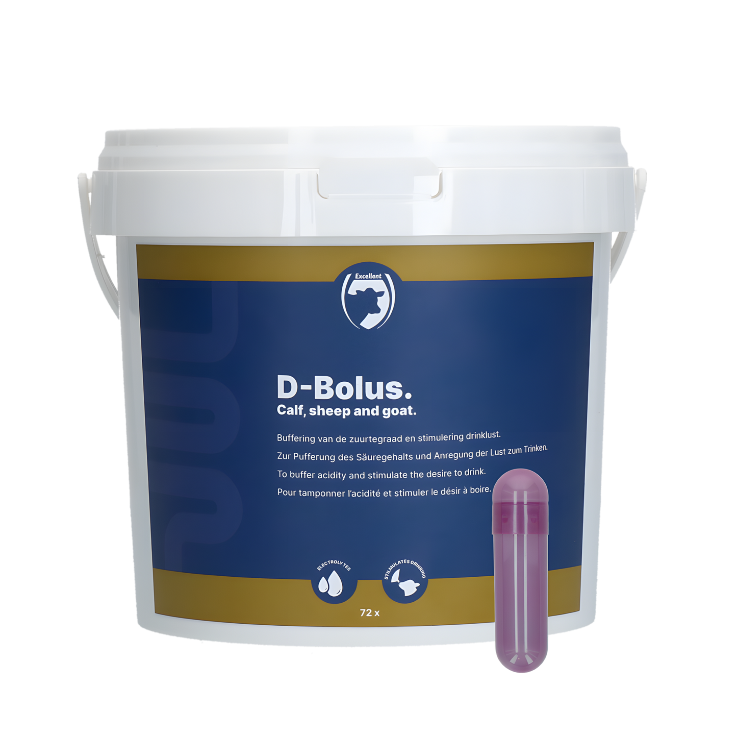 Excellent D-Bolus (Bikarbonat) 72 Stück