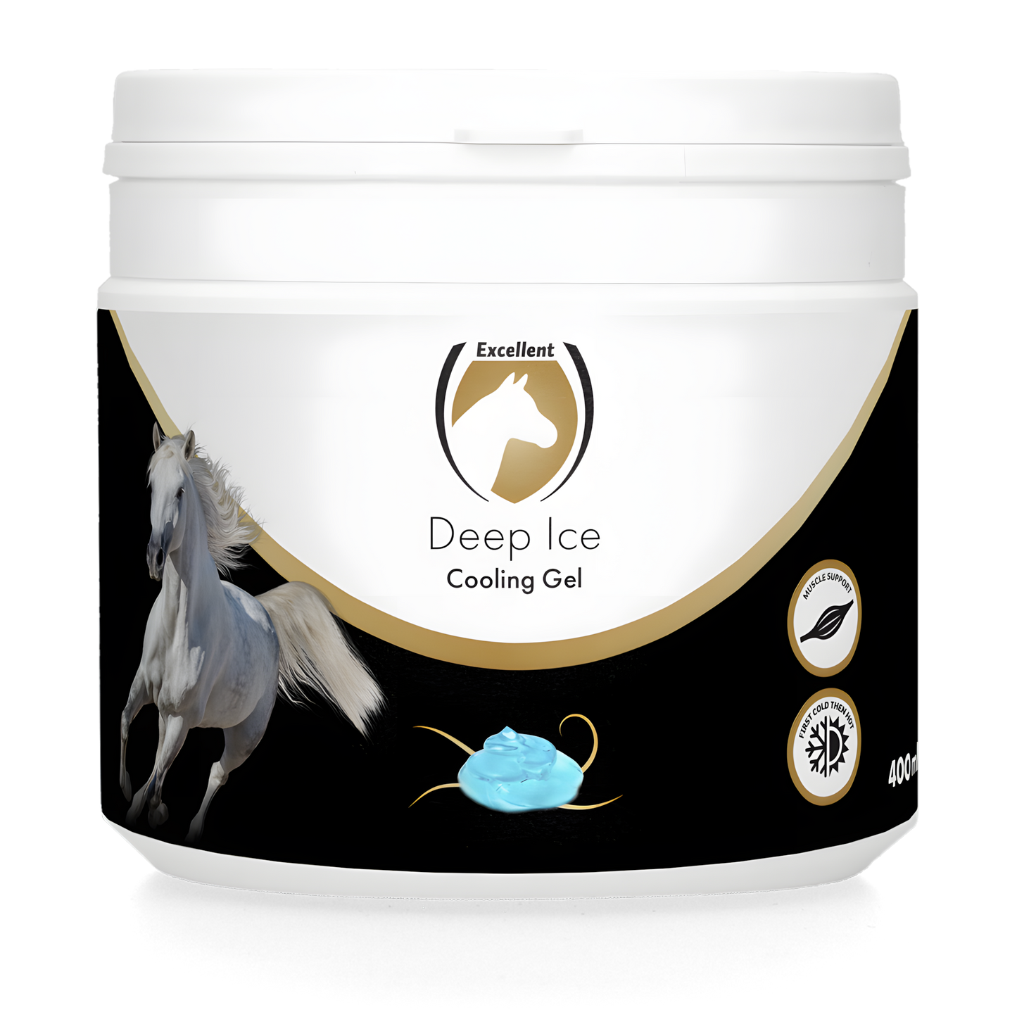 Excellent Horse Deep Ice Cooling Gel 400 ml by Hoffreund