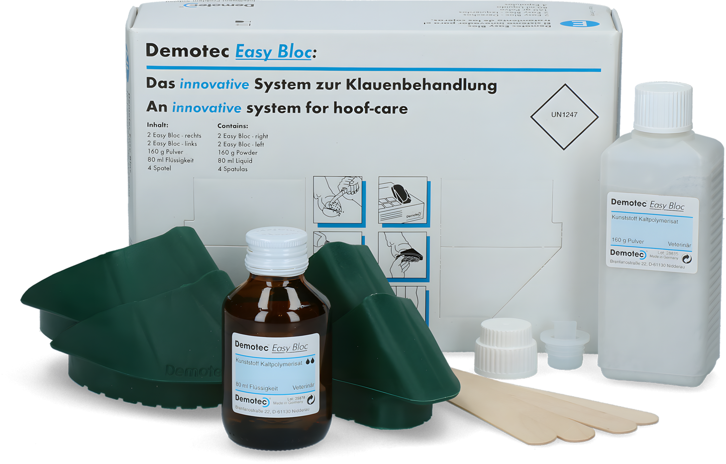 Demotec Easy Bloc 4 Behandlungen by Hoffreund