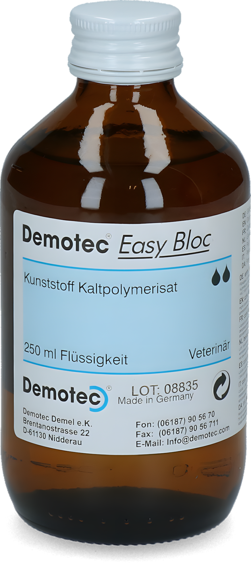 Demotec Easy Bloc 250 ml Flüssigkeit by Hoffreund