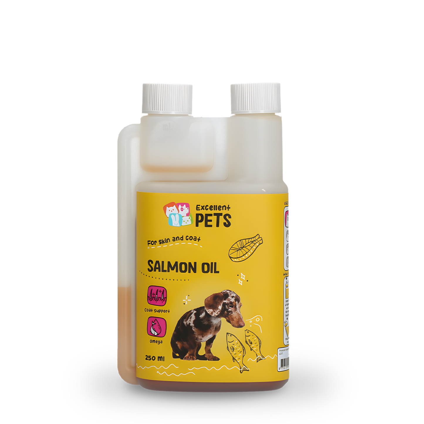 Excellent Pets Dog Salmon Oil 250 ml by Hoffreund