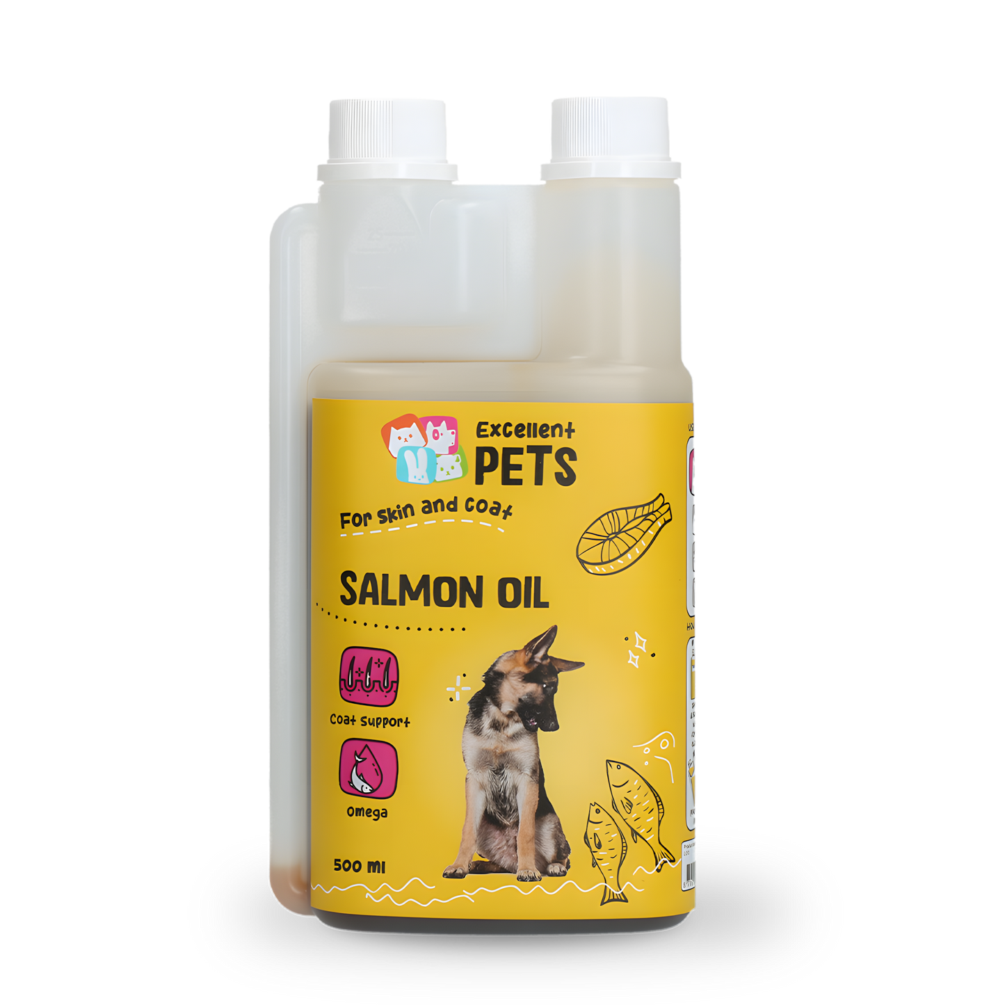Excellent Pets Dog Salmon Oil 500 ml by Hoffreund