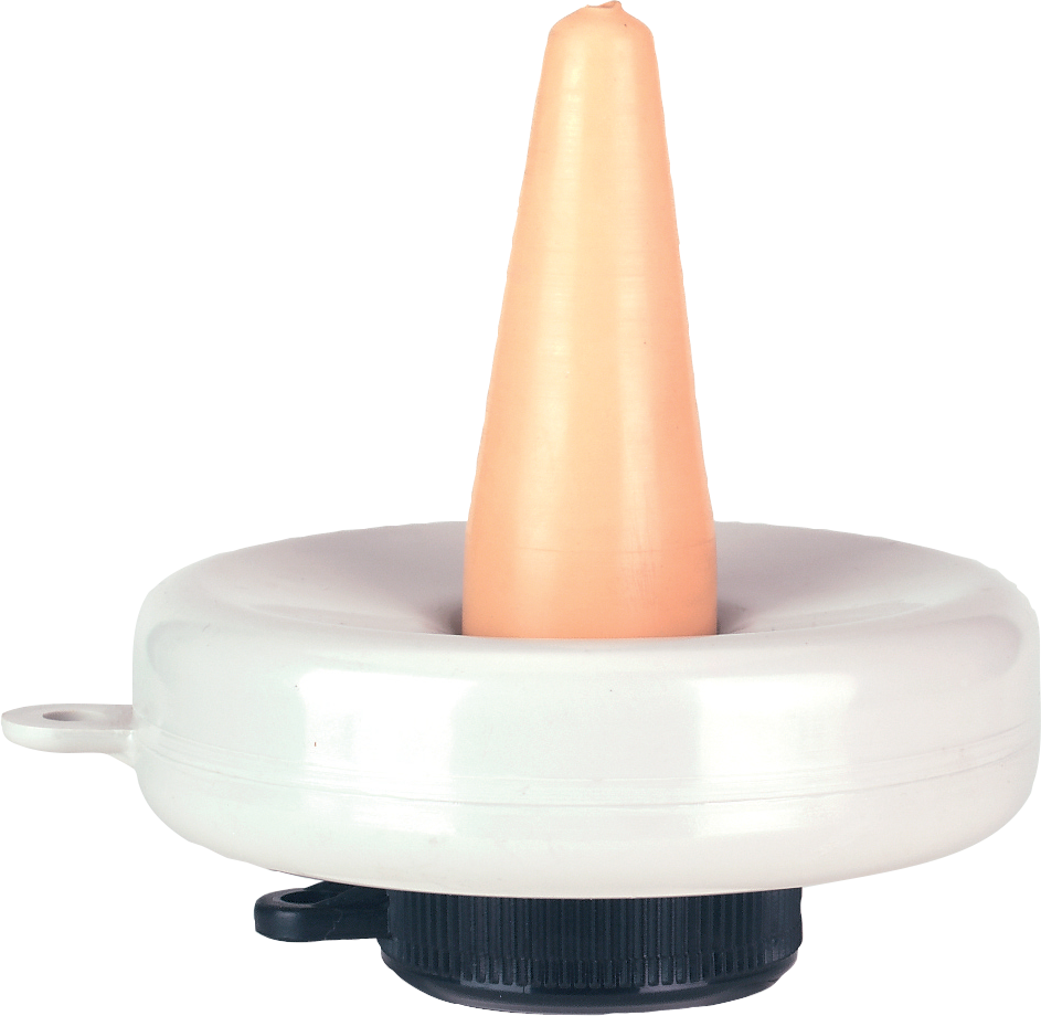 Schwimmsauger einzeln gelb Komplett