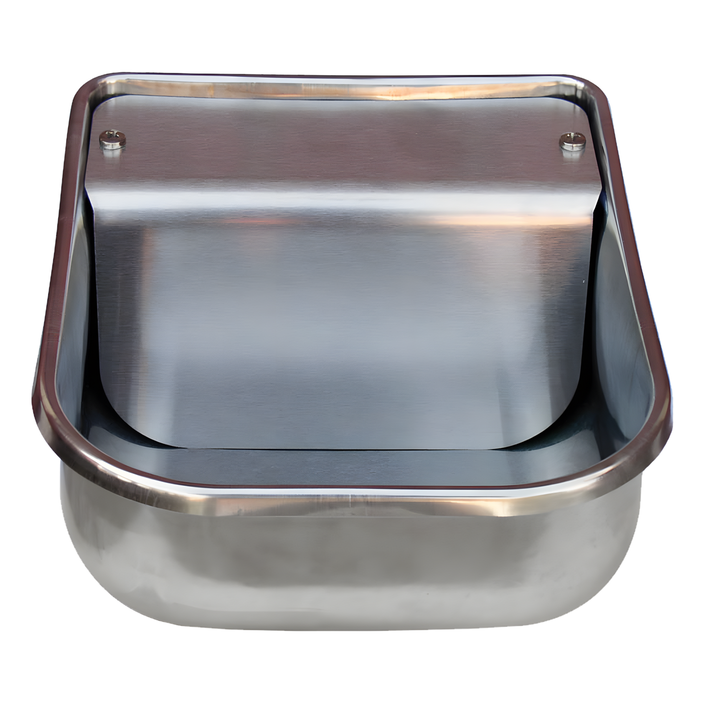 Tränkebecken All Animals mit Schwimmerventil Edelstahl 2 l