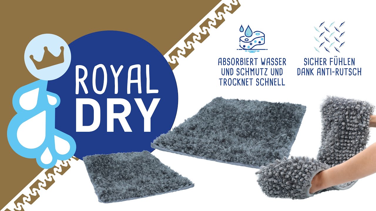 Royal Dry Fußmatte Für Hunde L