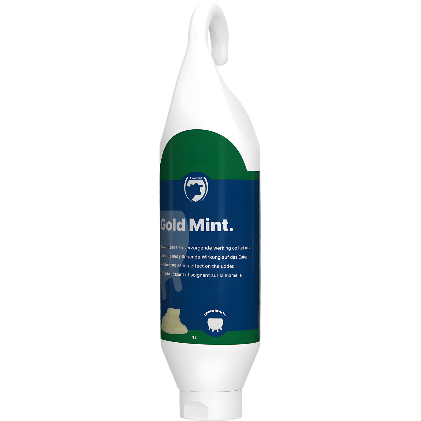 Excellent Gold Mint Steh- und Hängeflasche 1 l by Hoffreund