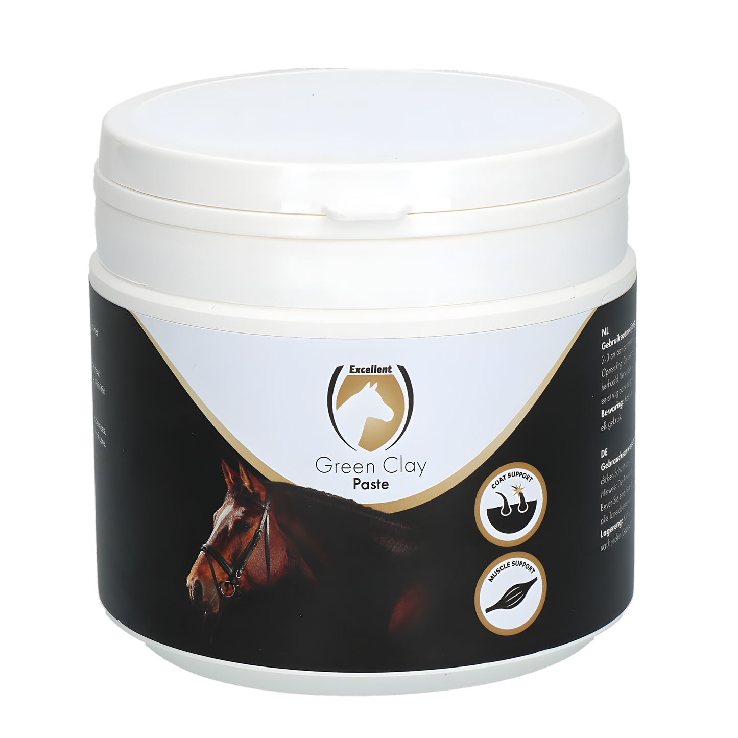Excellent Horse Green Clay Paste 500 g by Hoffreund