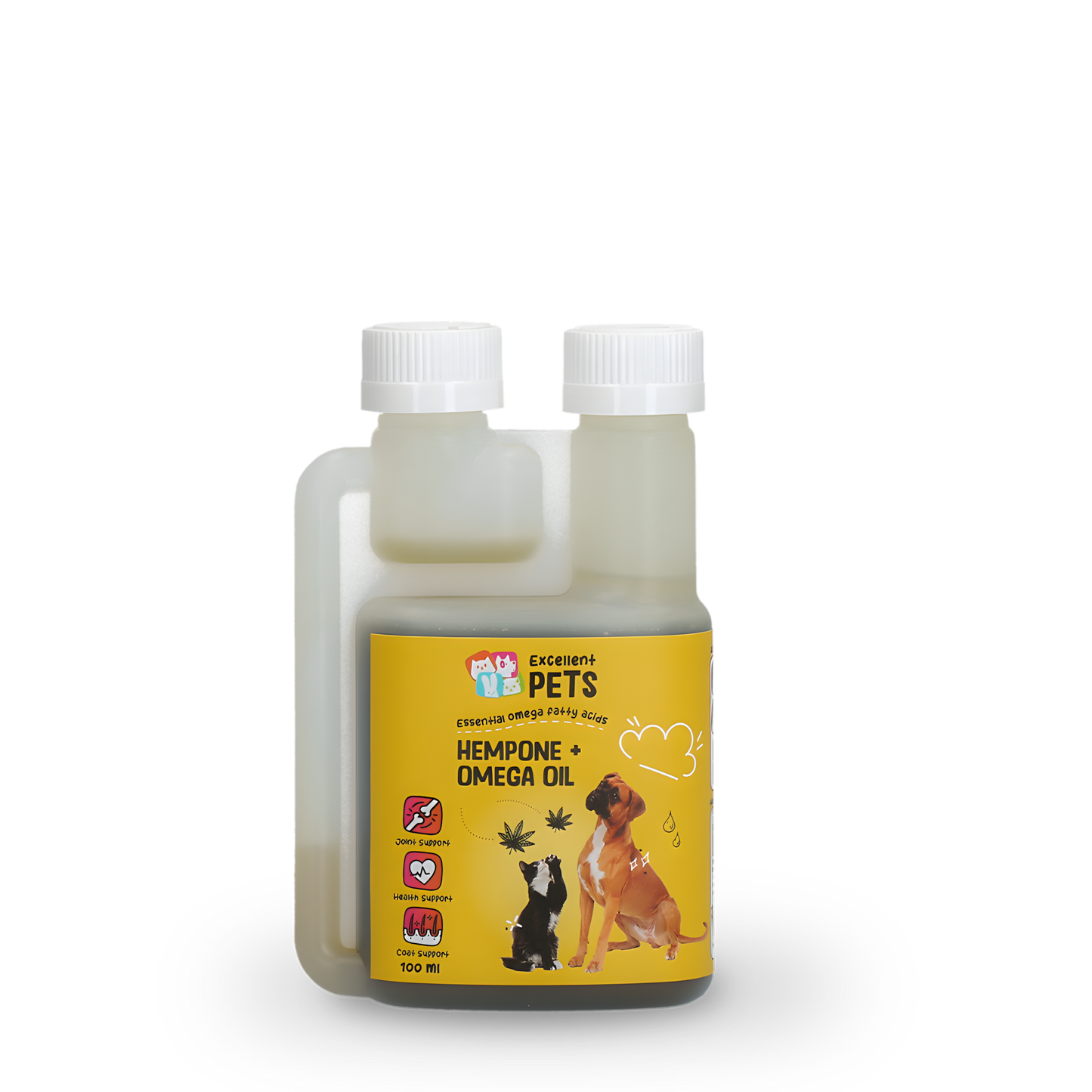 Excellent Pets HempOne + Omega Oil 100 ml by Hoffreund