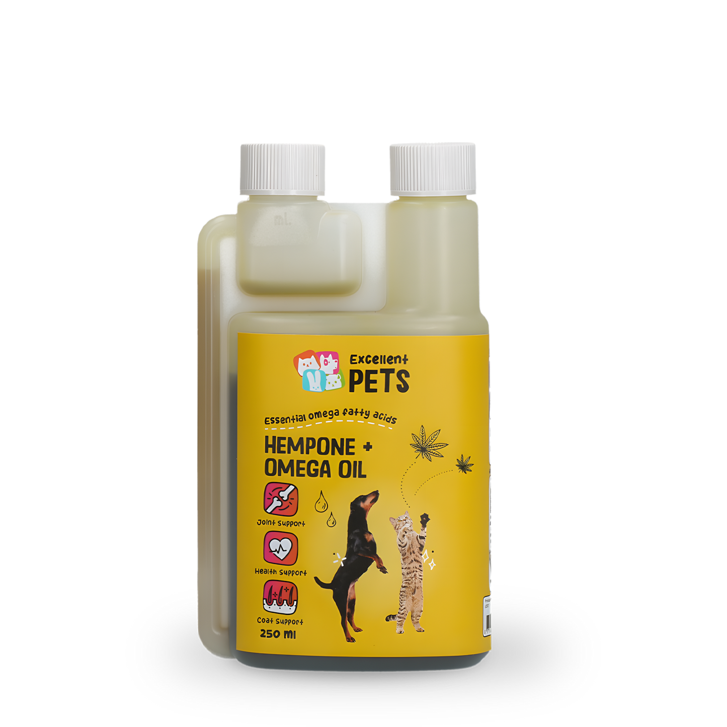 Excellent Pets HempOne + Omega Oil 250 ml
