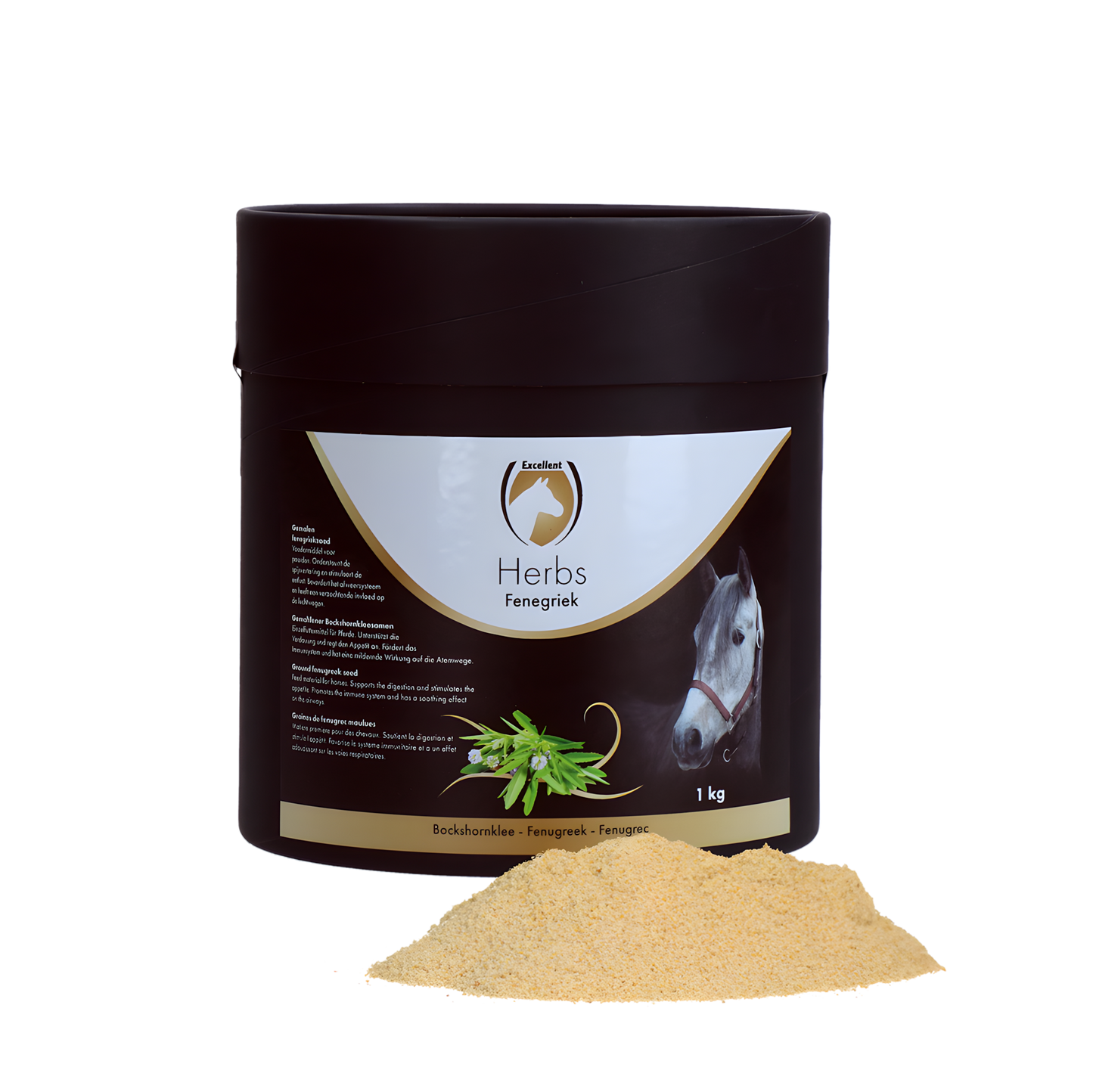 Excellent Horse Herbs Bockshornklee 1 kg by Hoffreund
