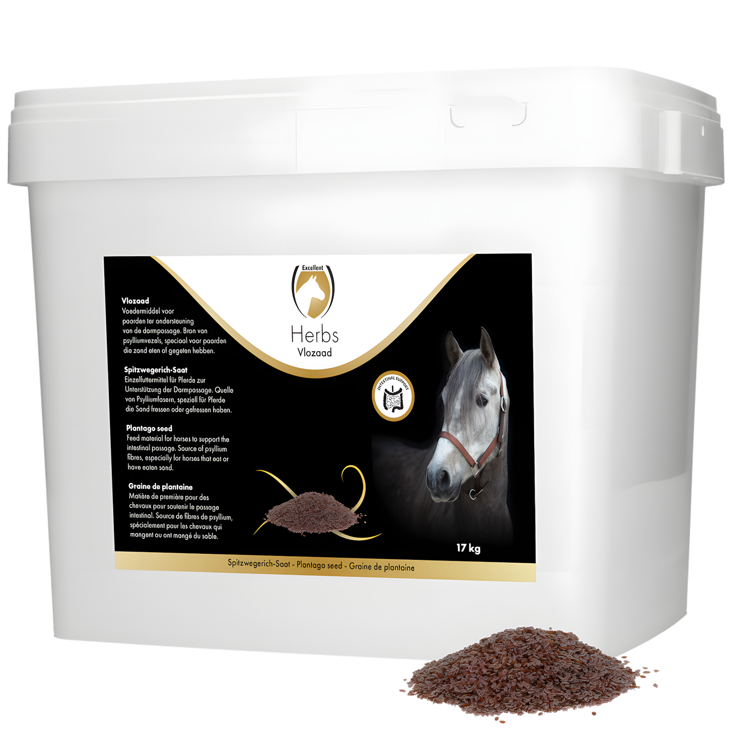 Excellent Horse Herbs Spitzwegerich-Saat 17 kg by Hoffreund