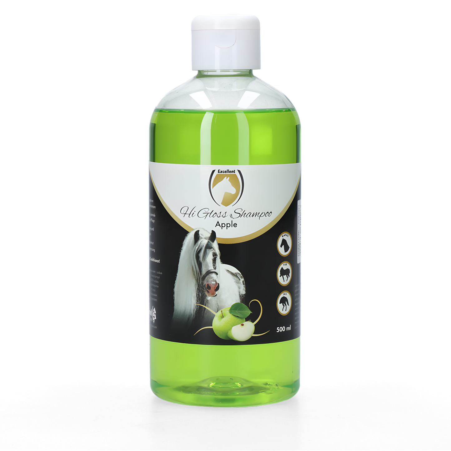 Excellent Horse Hi Gloss Shampoo Apple 500 ml by Hoffreund