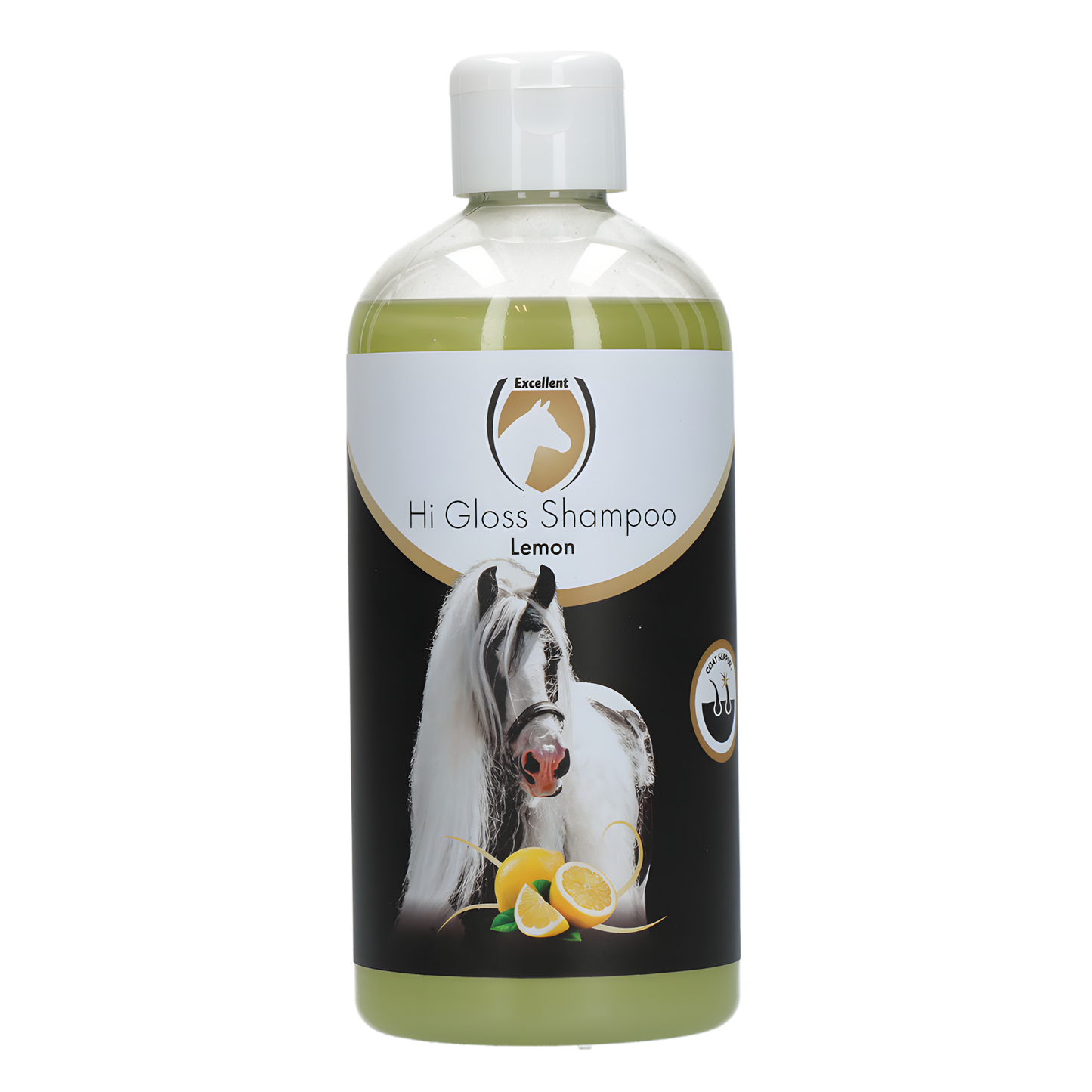 Excellent Horse Hi Gloss Shampoo Lemon 500 ml by Hoffreund