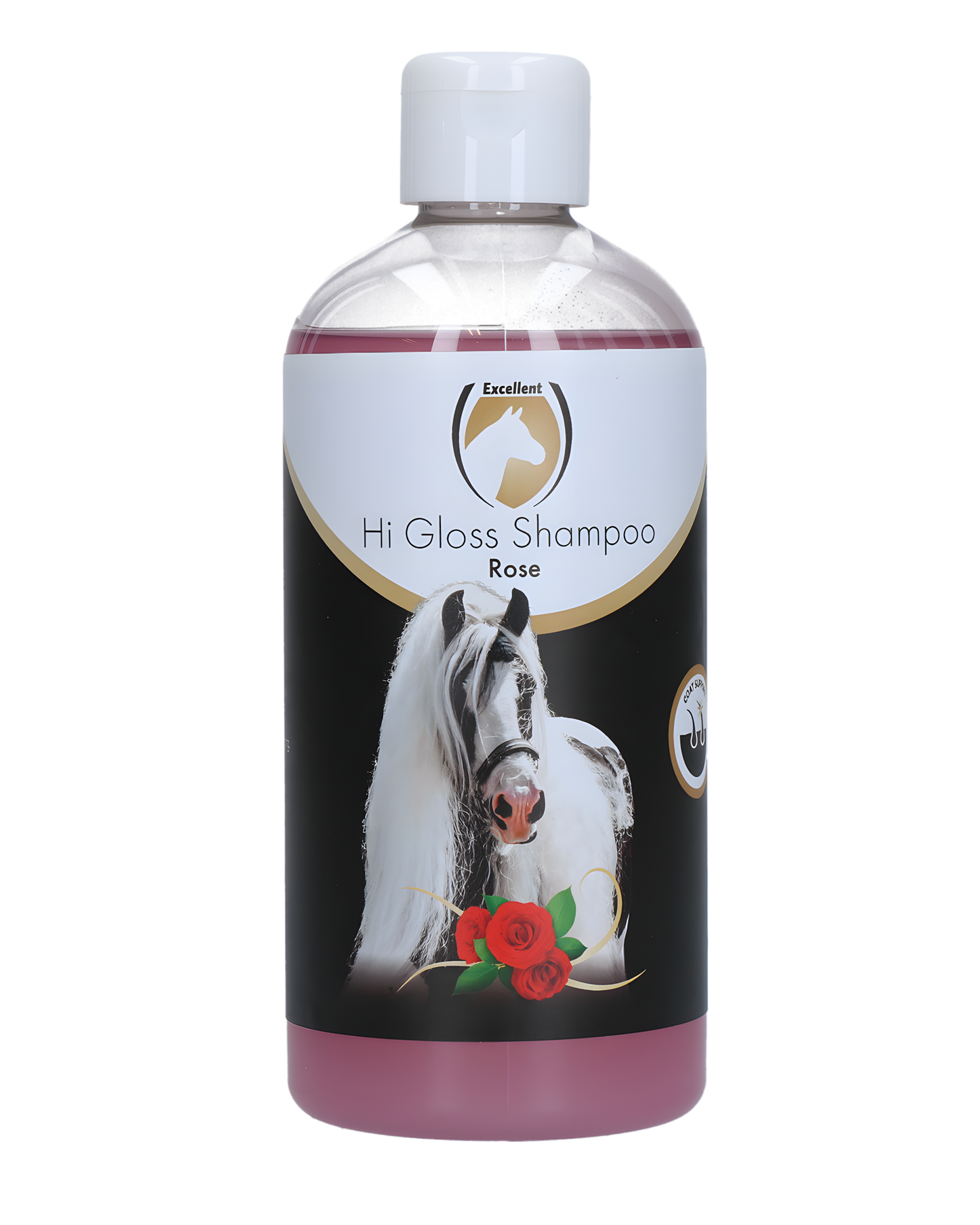 Excellent Horse Hi Gloss Shampoo Rose 500 ml by Hoffreund
