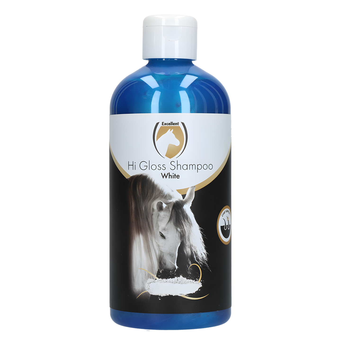 Excellent Horse Hi Gloss Shampoo White 500 ml by Hoffreund