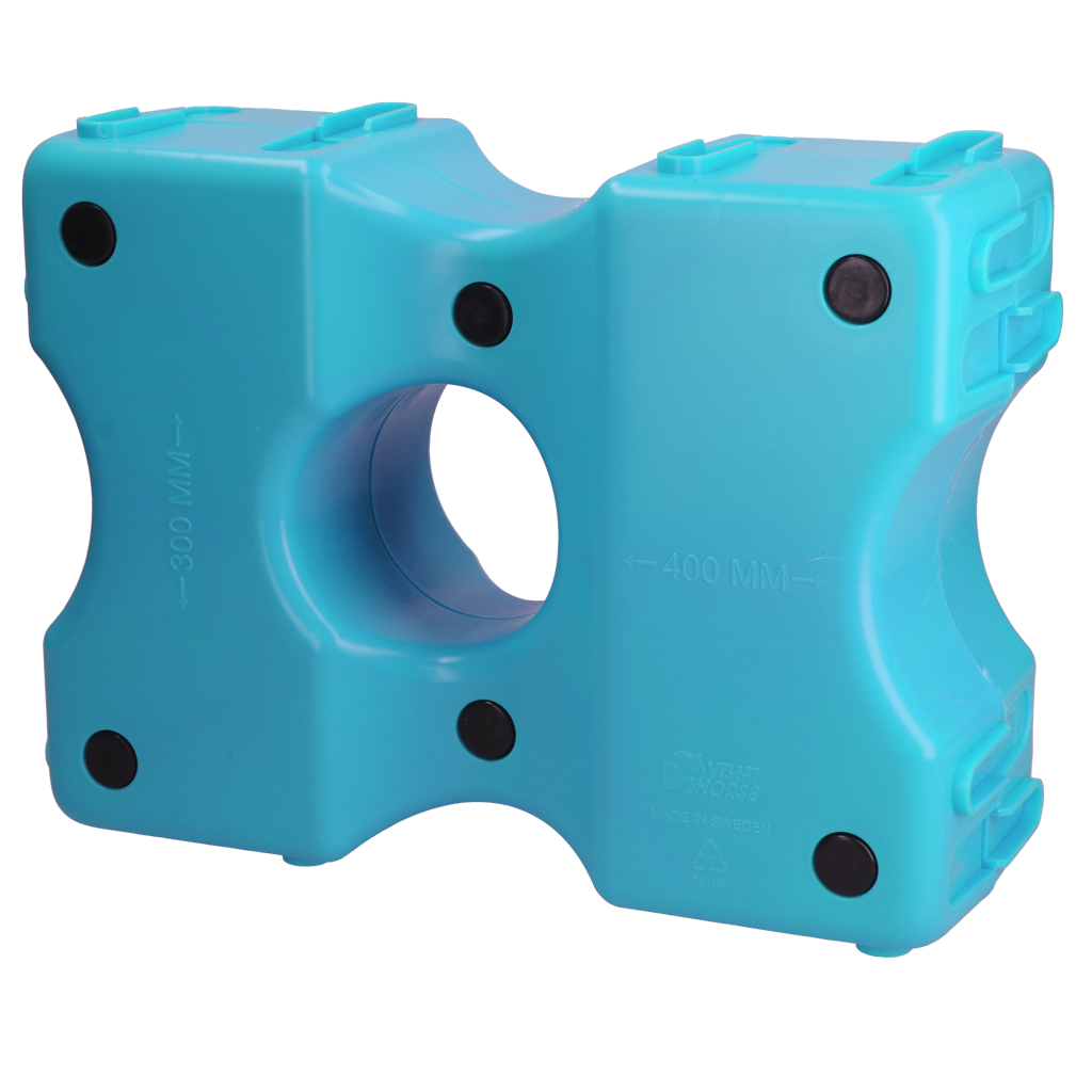 Vplast Cavaletti Hindernisblöcke 2 st Blau