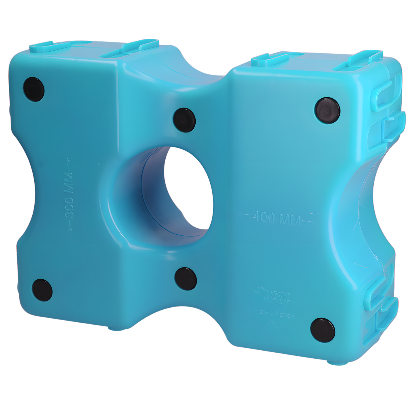 Vplast Cavaletti Hindernisblöcke 2 st Blau