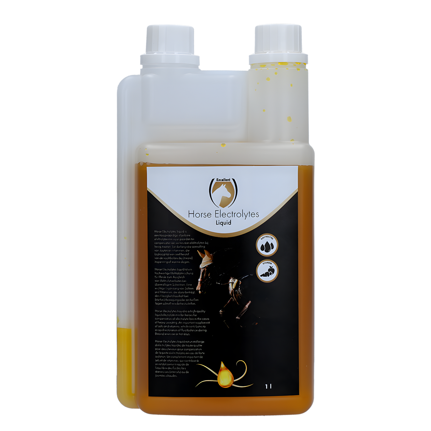 Excellent Horse Electrolytes Liquid 1 L by Hoffreund