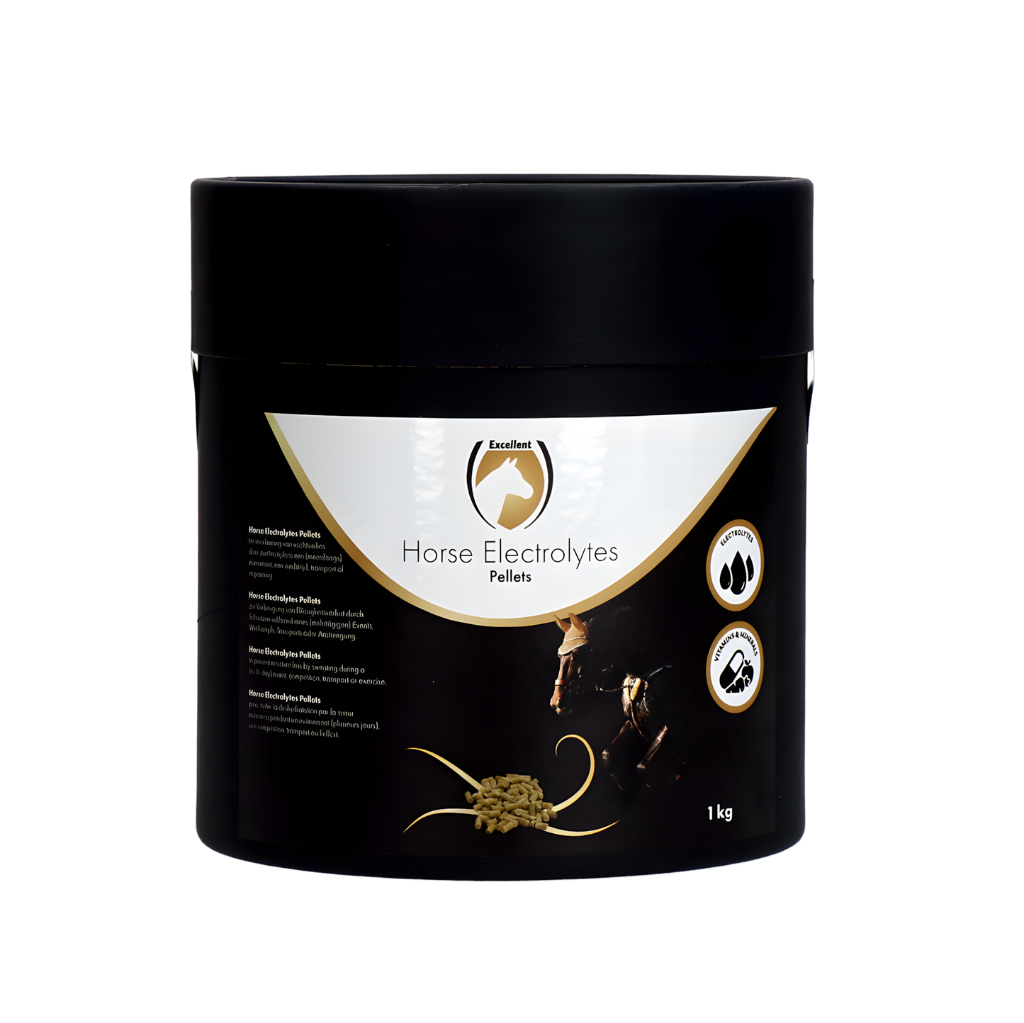 Excellent Horse Electrolytes Pellets 1 kg by Hoffreund