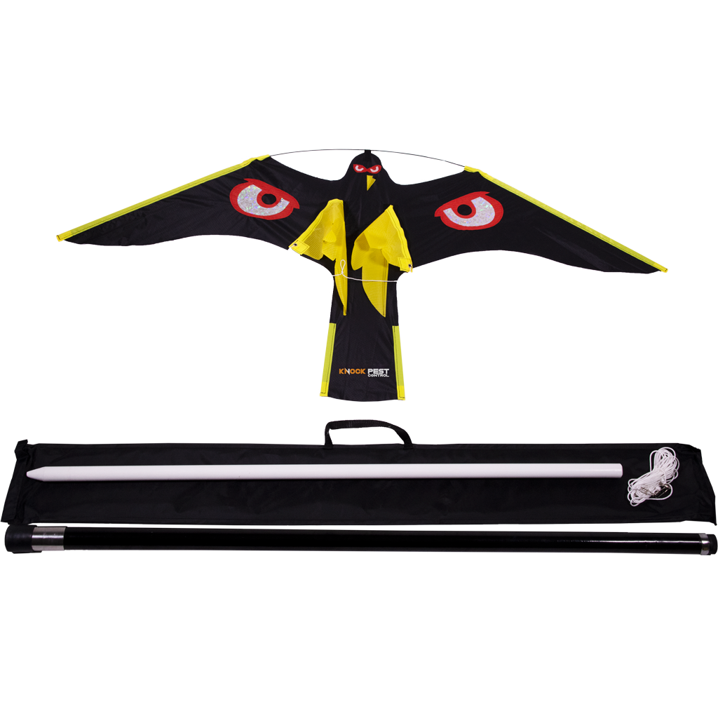 Knock Pest Bird Bouncer Drachen komplett set 7 m