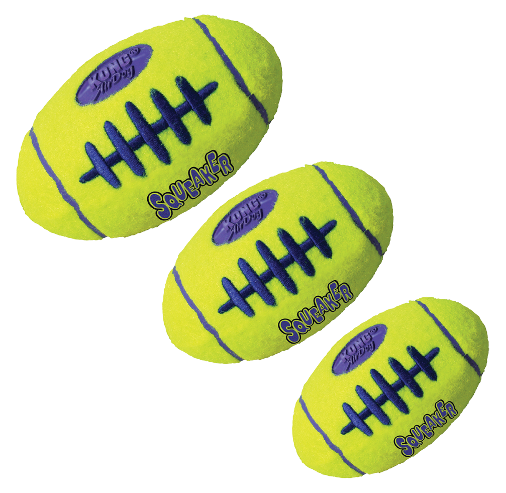 KONG Airdog® Squeaker Football L