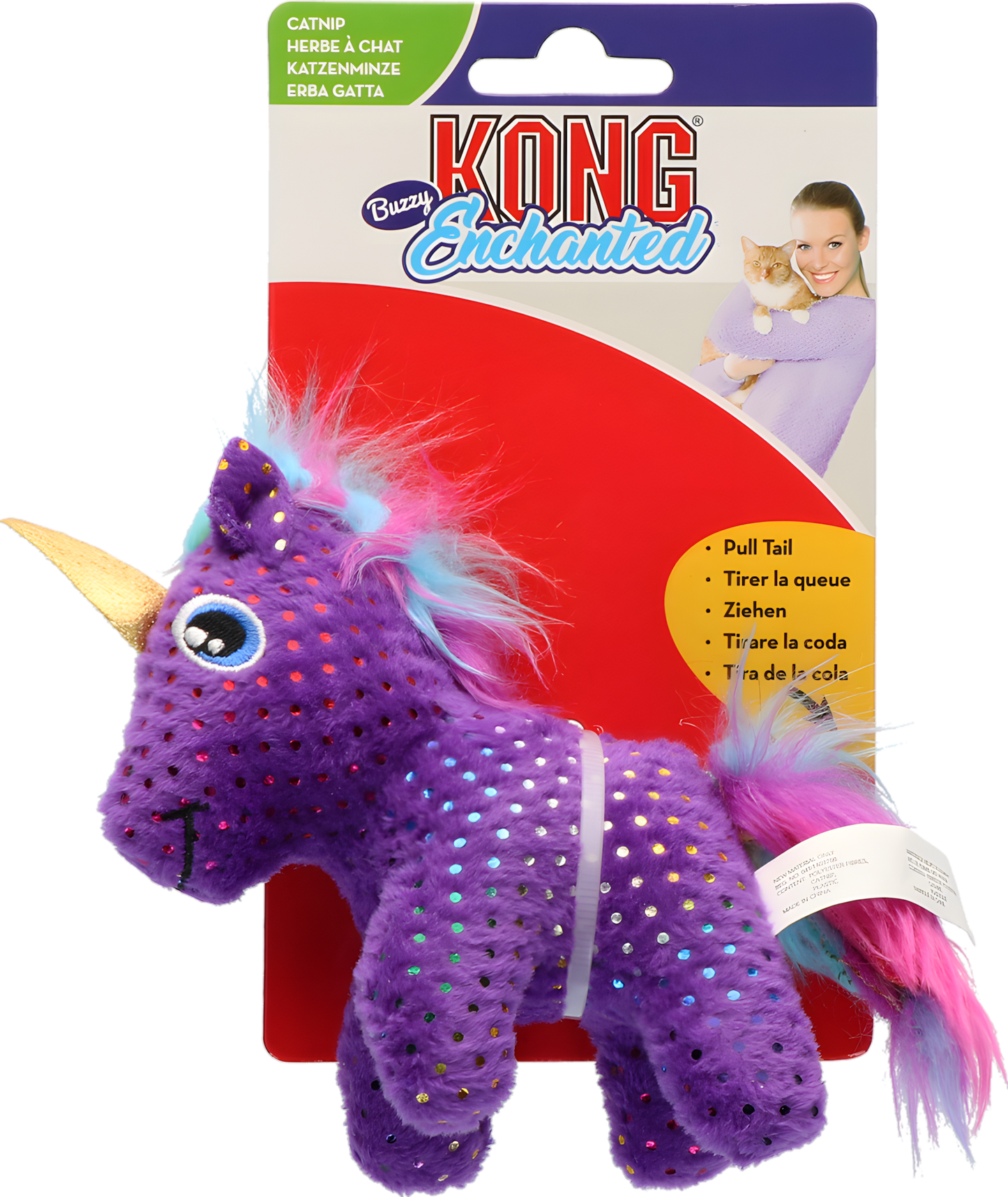 KONG Enchanted Buzzy Unicorn by Hoffreund