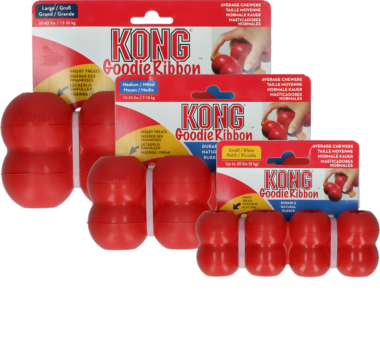 KONG Goodie Ribbon S by Hoffreund