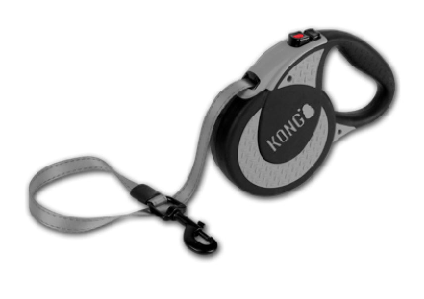 KONG Retractable Leash - Ultimate Grau