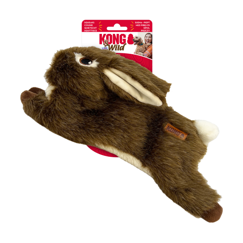 KONG Wild Low Stuff Rabbit