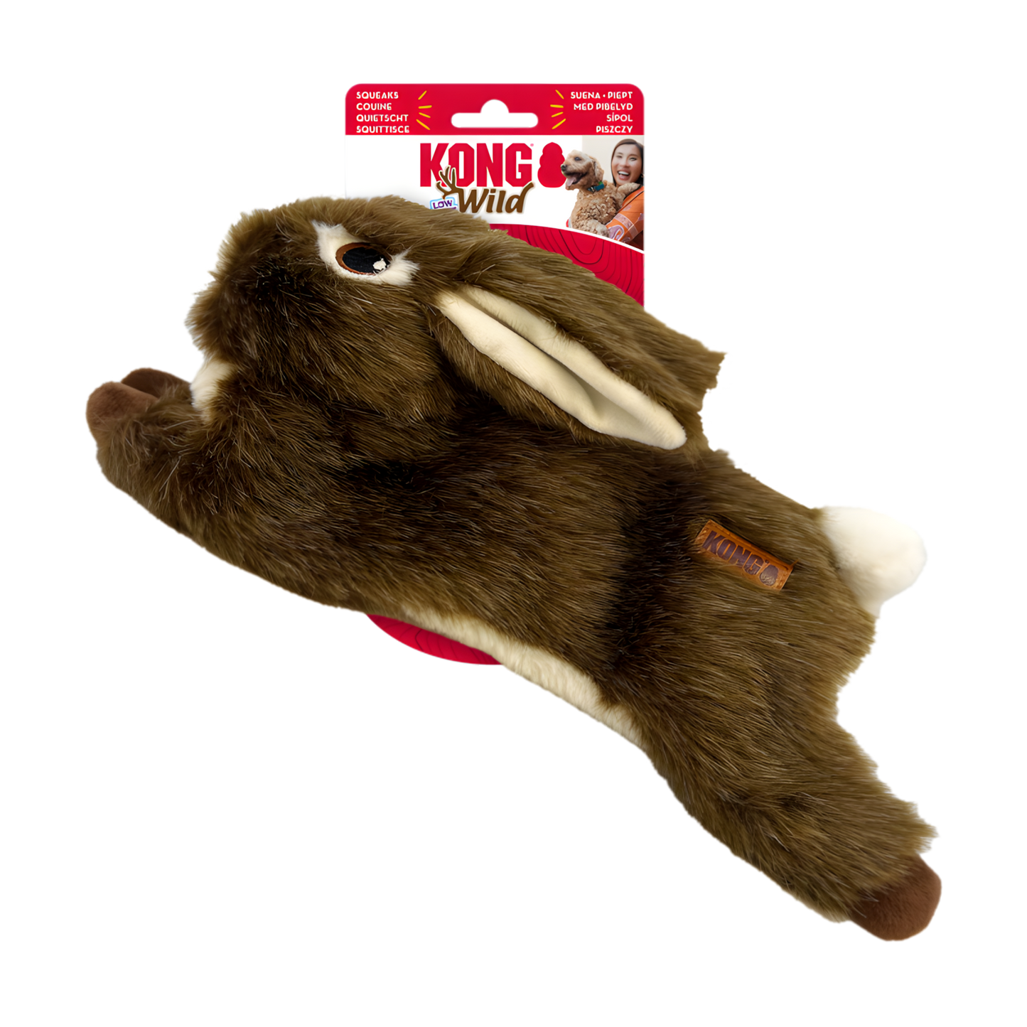 KONG Wild Low Stuff Rabbit by Hoffreund