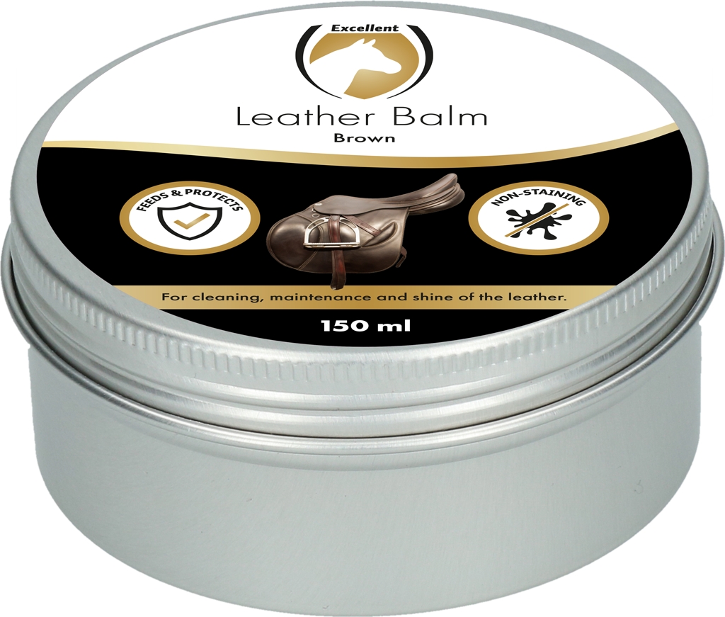 Excellent Leder & Sattel Balm Naturell Braun