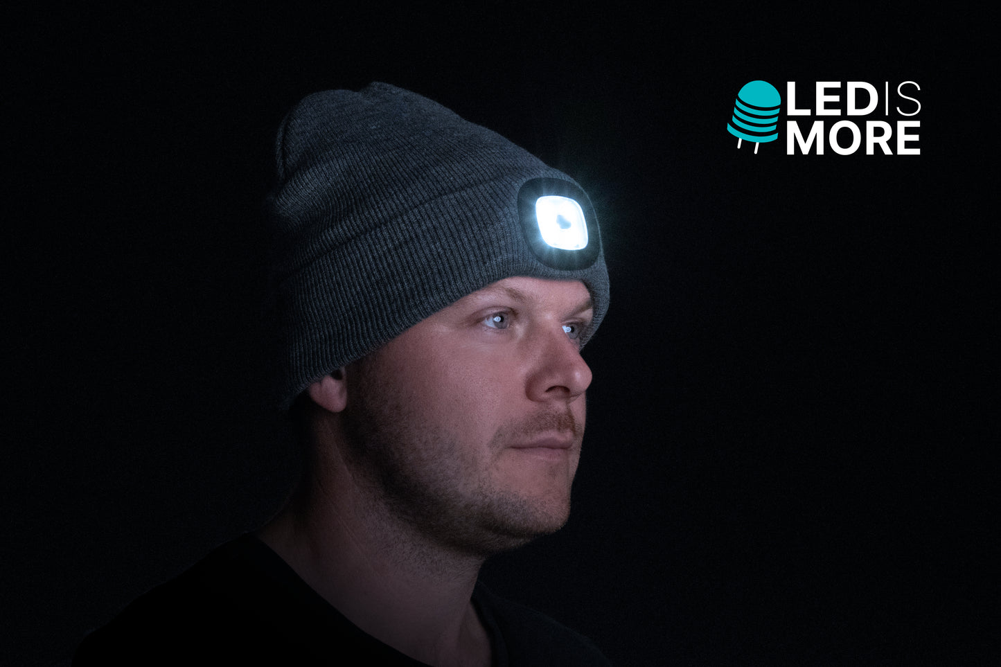 LED is more - Mütze
