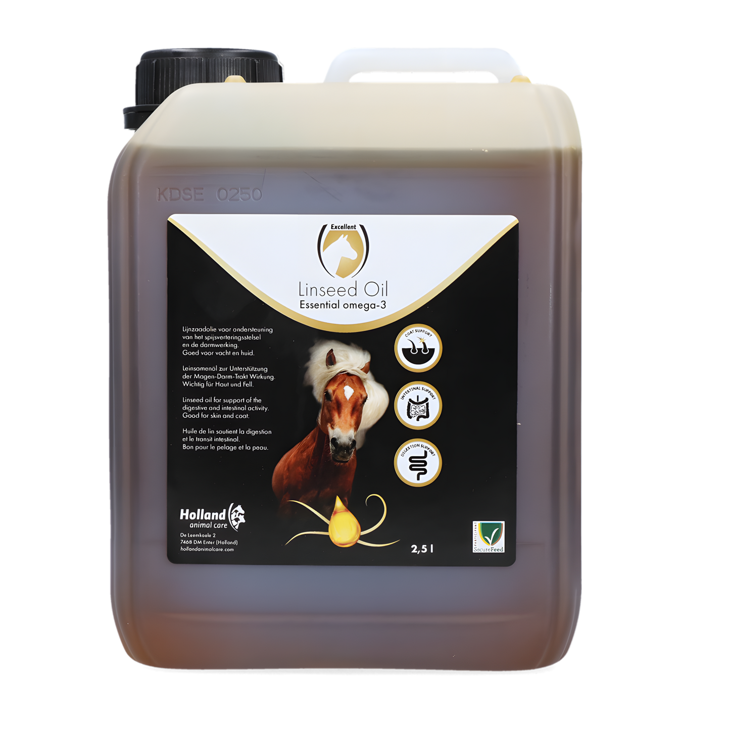 Excellent Horse Linseed Oil 2,5 l by Hoffreund