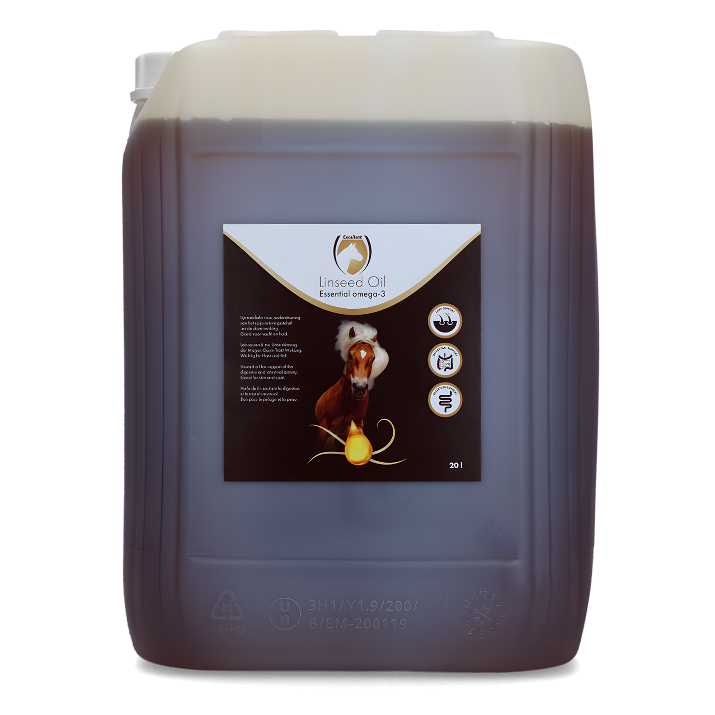 Excellent Horse Linseed Oil 20 l by Hoffreund