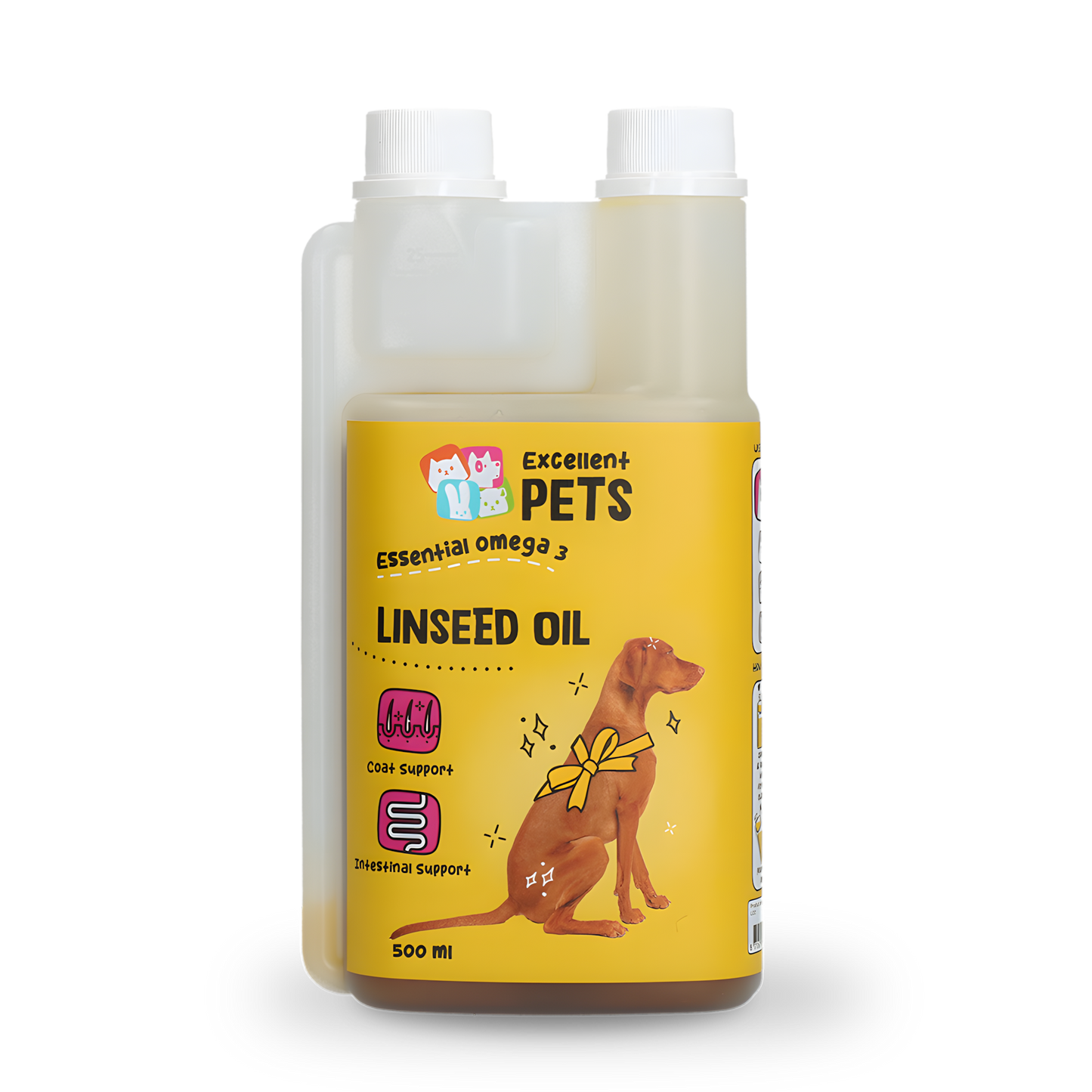 Excellent Pets Linseed Oil 500 ml by Hoffreund
