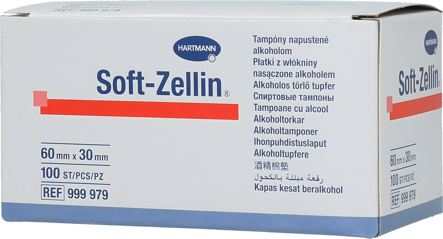 Hartmann Soft-Zellin Alcohol Zitzen Tupfer by Hoffreund